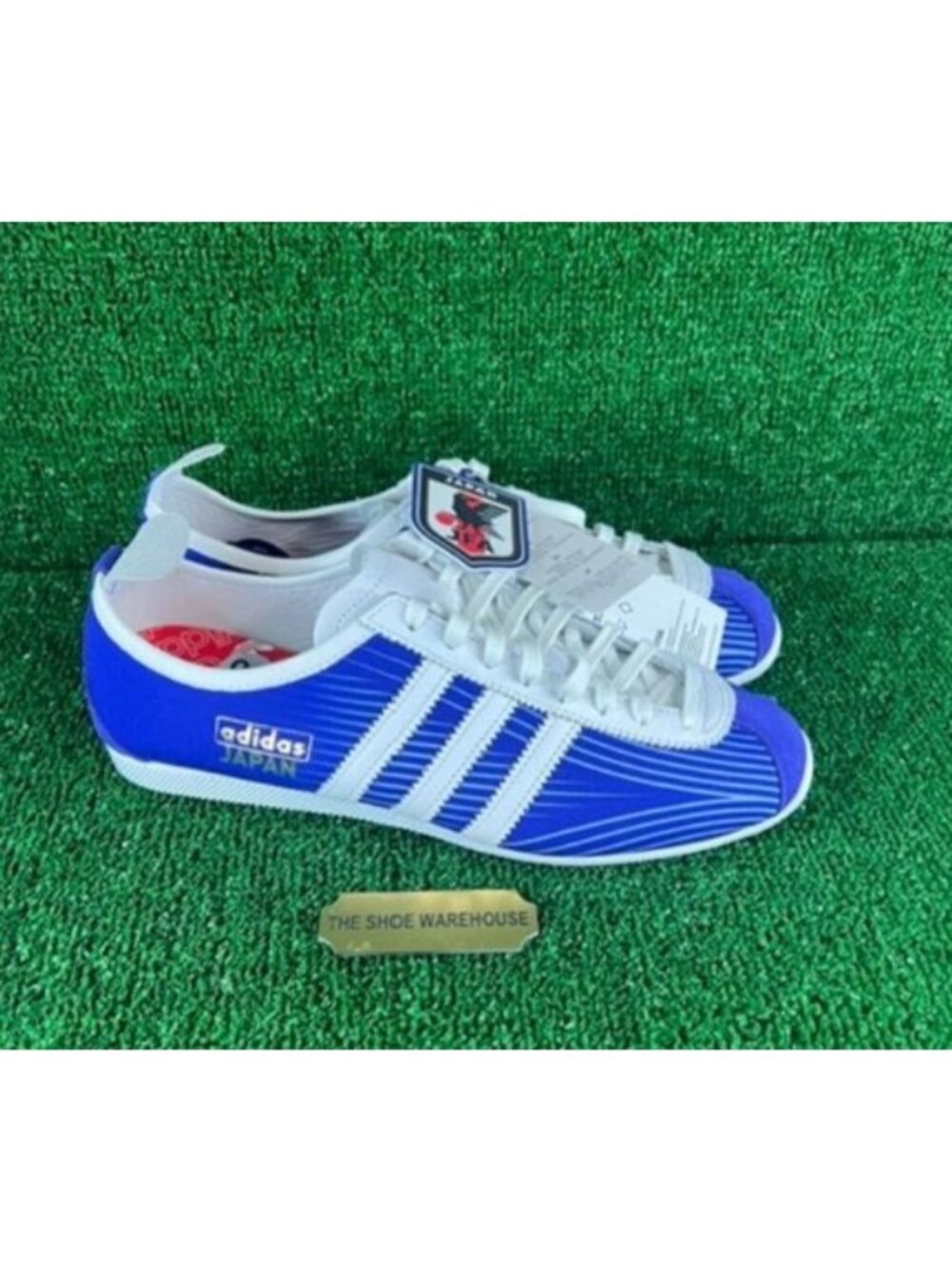 Men's adidas Originals Japan JFA Home Blue Shoes KI8566 Size 9.5